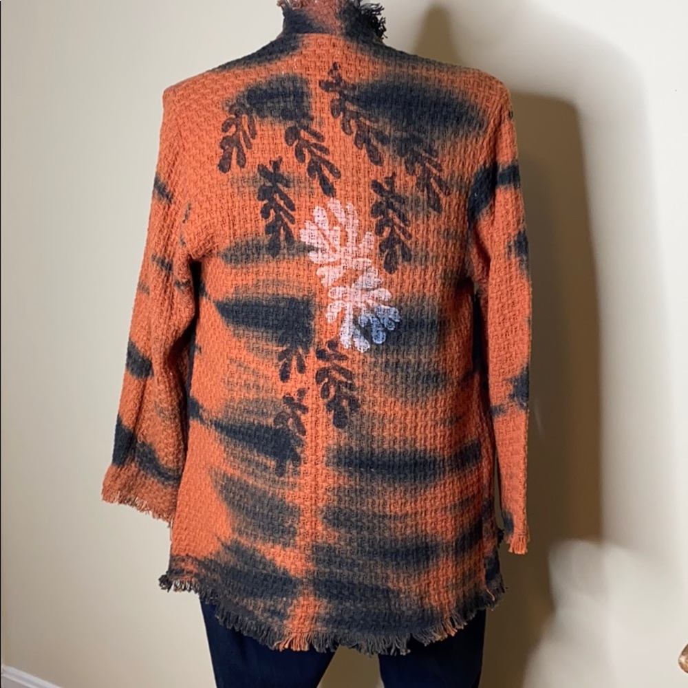 Dilemma Fringed Open Front Jacket - Picture 4 of 8